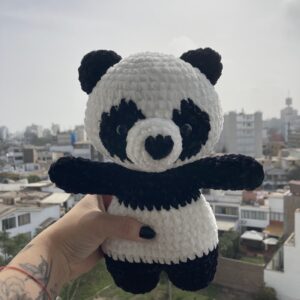 amigurumi panda - manibejo crochet