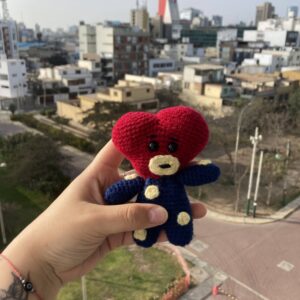 amigurumi TATA de bts - manibejo crochet