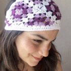 bandana granny - manibejo crochet