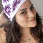 bandana granny - manibejo crochet